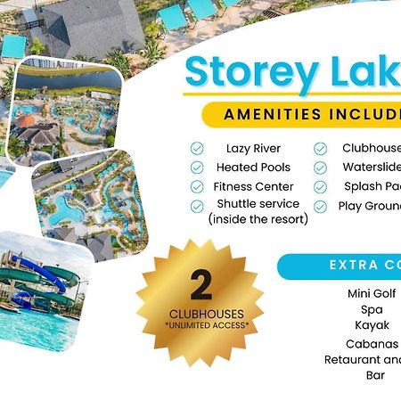 Gorgeous 2Br Lakeview Condo With Waterpark Kissimmee Exterior foto